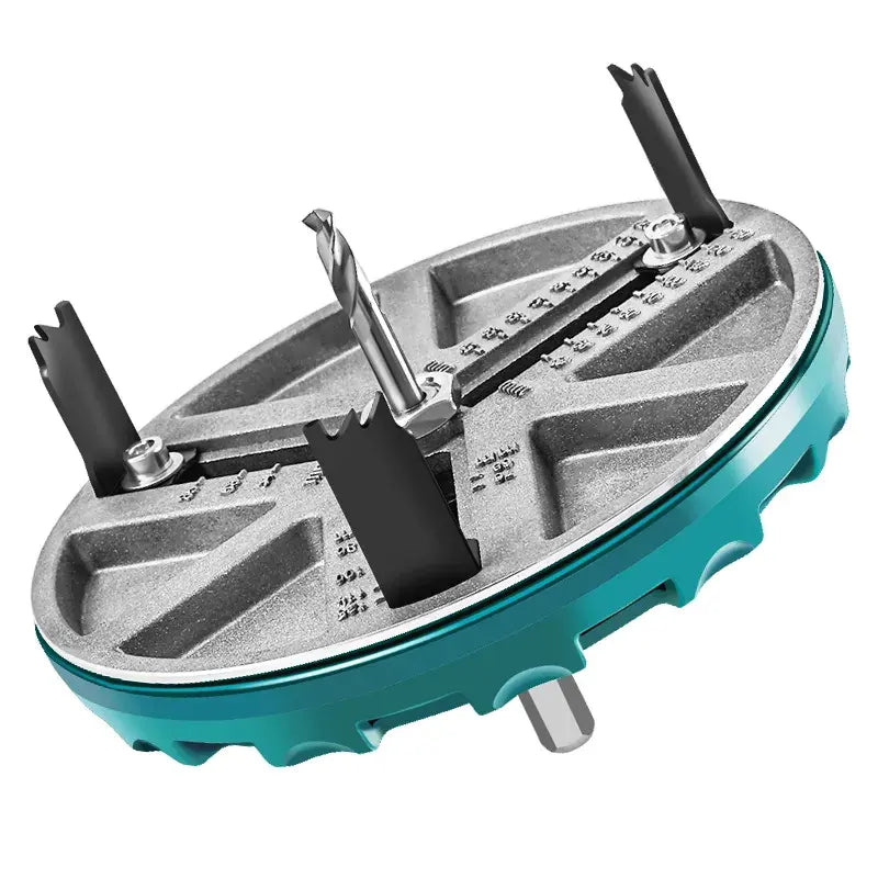 woodworking hole saw electric drill punching gypsum board Aluminum plastic tool adjustable hole er