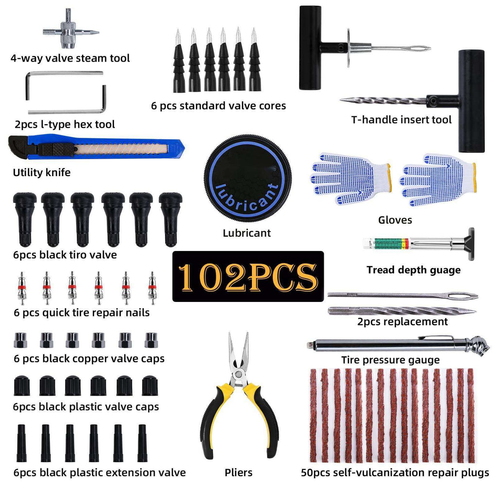 High Quality Speedy Seal Tire Emergency Tool Tire Repair Kit,Tire Repair Tool.Applicable to cars, trucks and motorcycles