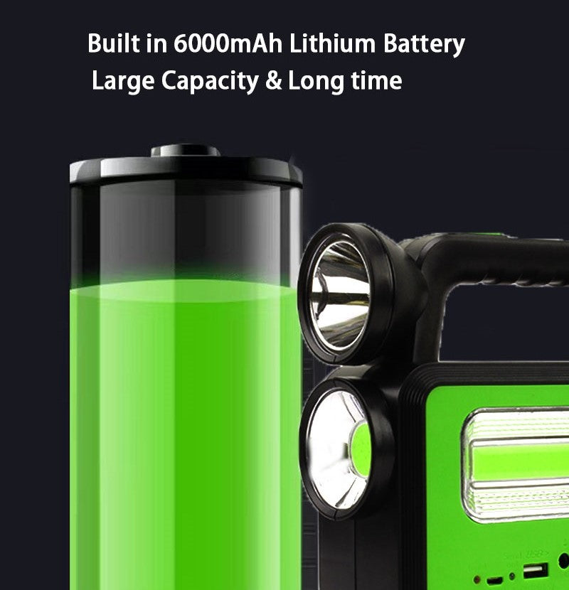 Portable Rechargeable Storage Generator System Solar Panel Power USB Charger