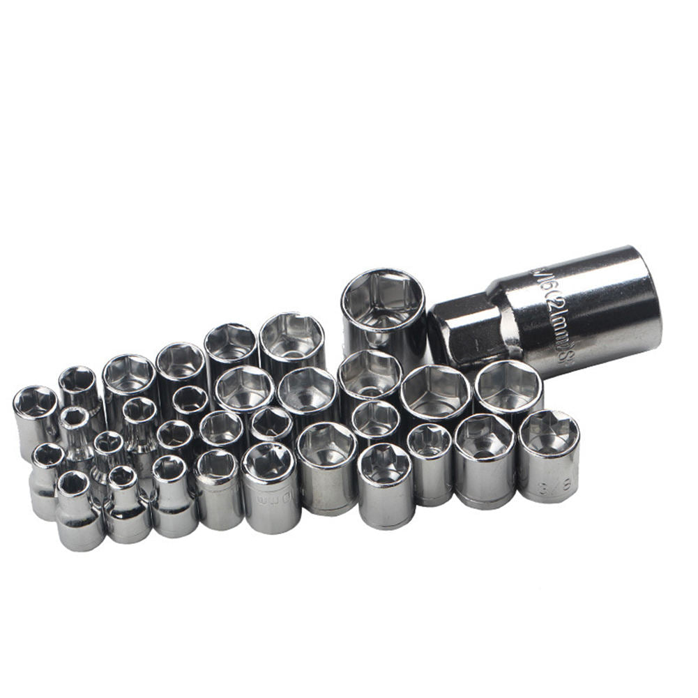 40-Piece High Quality Steel Combination Socket Screwdriver Hand Tool Ratchet Wrench Set